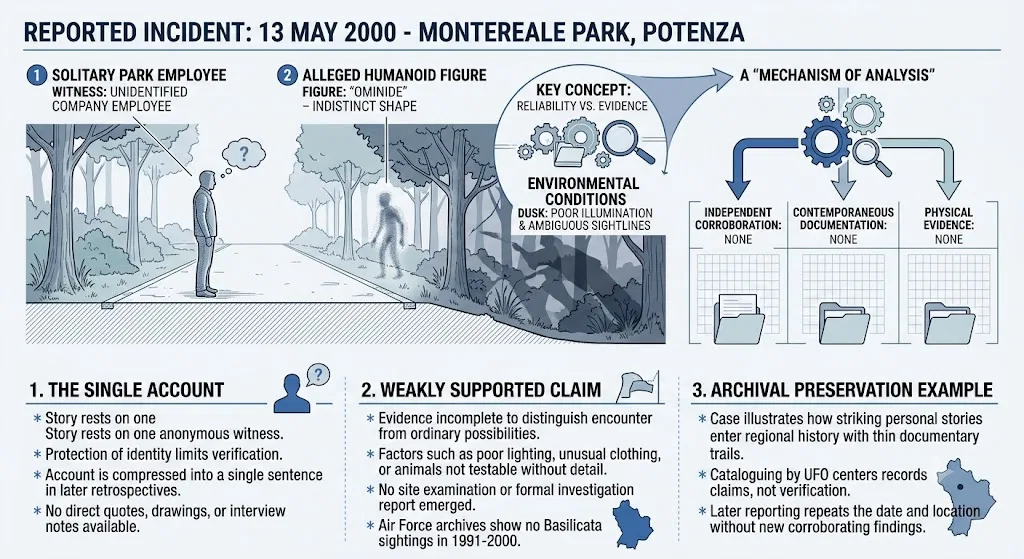Overview image for What Supports the Montereale Humanoid Story? | Basilicata