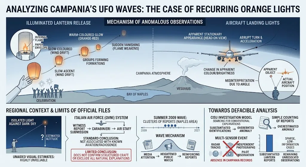 Overview image for Why Campania's UFO Waves Looked So Convincing