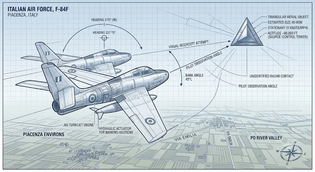 Overview image for Did NATO Fighters Chase a UFO Near Piacenza? | Emilia Romagna