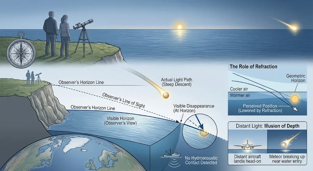 Overview image for Did Marche's UFOs Really Enter the Sea?