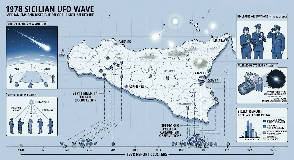 Overview image for What Drove Sicily's Great 1978 UFO Wave? | Sicily UFO Files