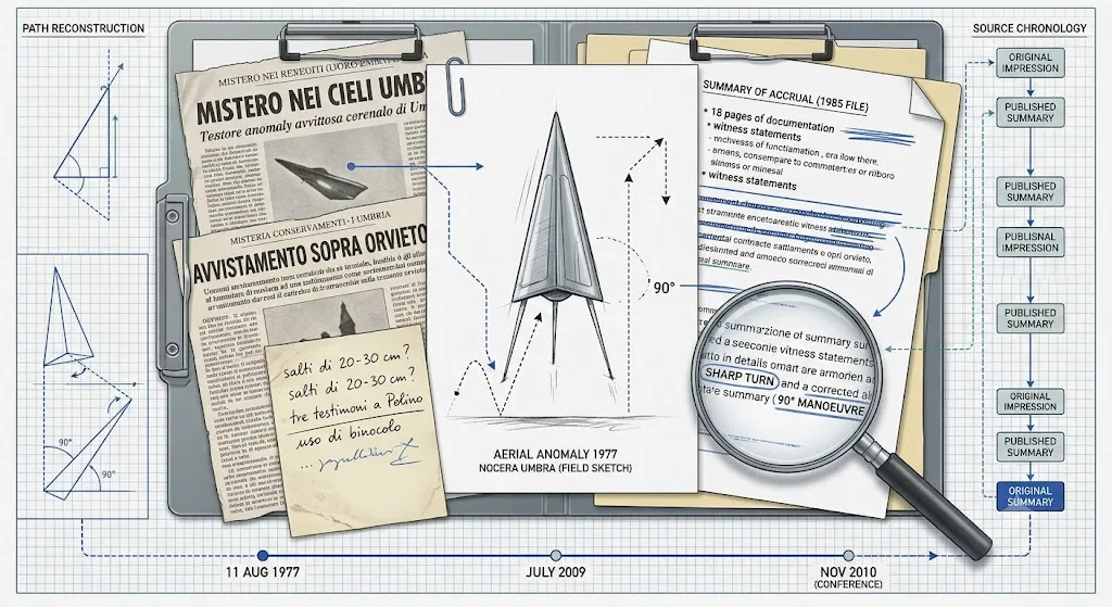 Overview image for Did Retelling Make Umbria's UFO Stories Stranger?