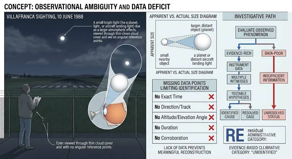 Overview image for When Unidentified Simply Means Too Little Data | Veneto