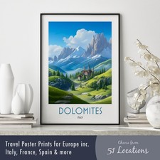 Listing image for European Travel Poster Print – Cities & Landmarks Wall Art