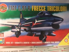 Listing image for 1:72 Model Kit Airfix 01084 Fiat G.91R Frecce Tricolori - Boxed Complete