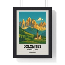 Listing image for Dolomites Poster Wall Art Print Gift Decor Poster Wall Art Print Gift Decor