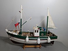 Listing image for ADRIENE BASQUE VINTAGE MODEL FISHING BOAT CANTABRIAN 18" Inches 46 Cm Rare