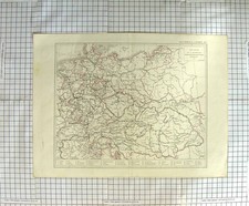 Listing image for Original Old Antique Print Map C1790-C1900 Europe Adriatic enbourg 18th Century